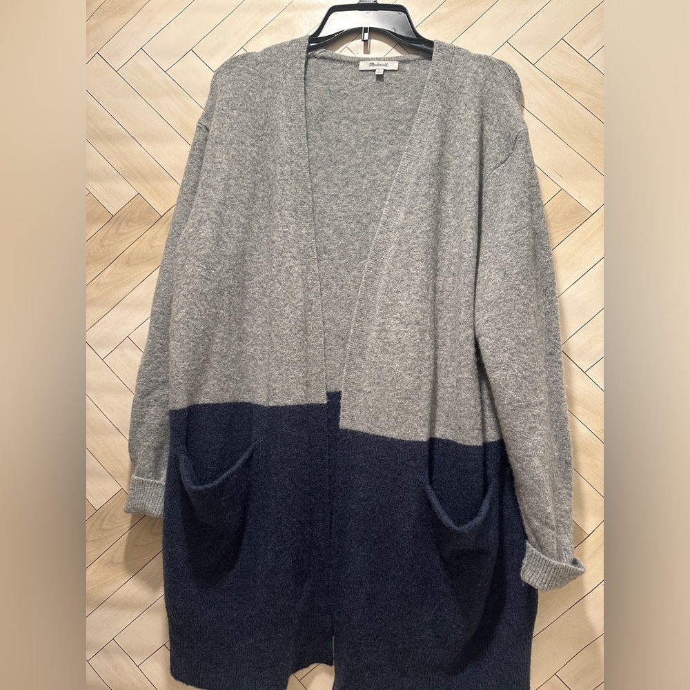 madewell cardigan size medium
